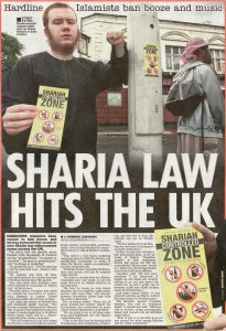 Shariah controlled zone in UK